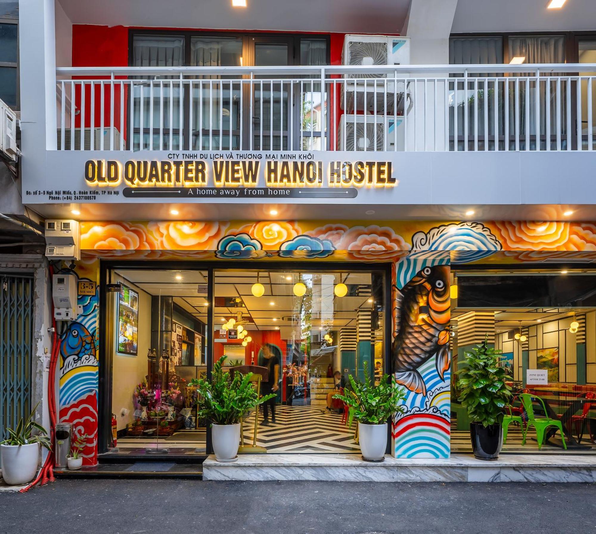 Old Quarter View Hanoi Hostel Exterior foto
